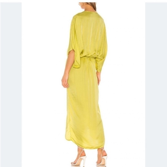 NWT Young Fabulous Broke Neon Wrap Maxi Dress Mermaidcore Siren Resort Vacay - Picture 13 of 15
